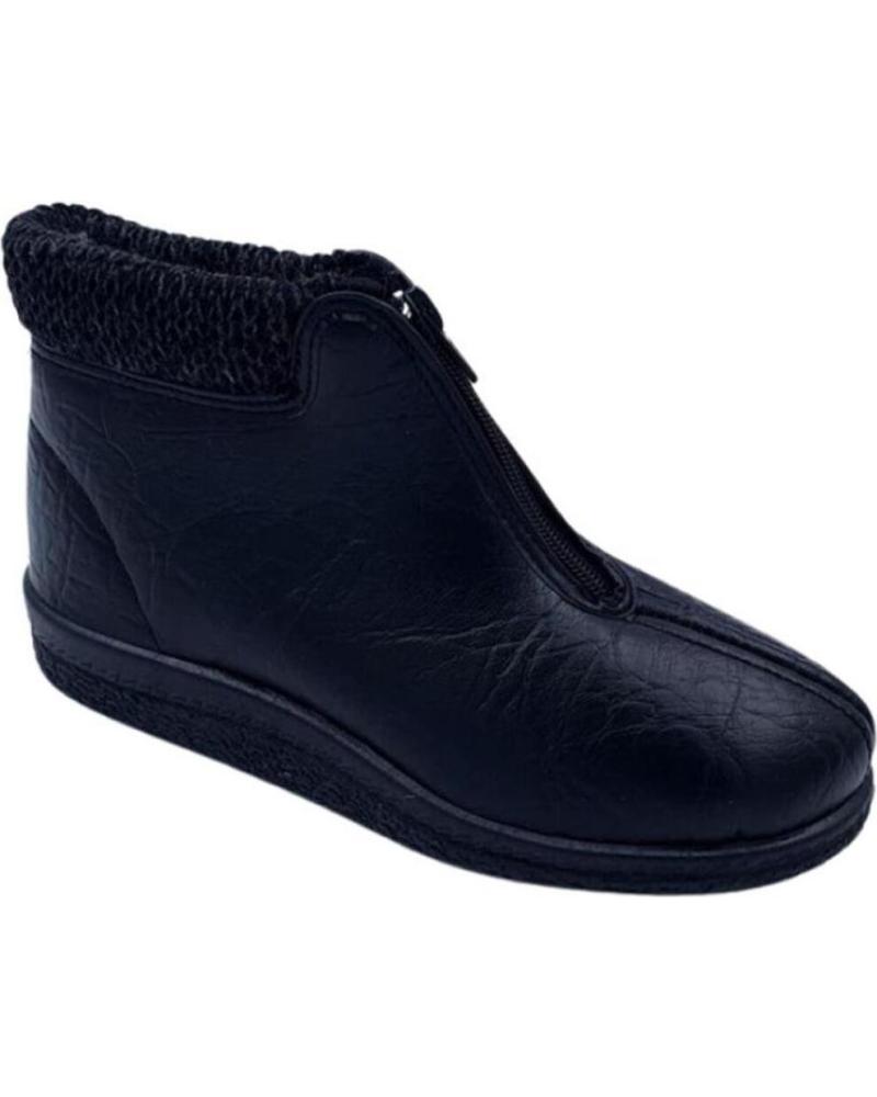 Botines de Mujer JAVER ZAPATILLAS OTONO-INVIERNO 18437 NEGRO