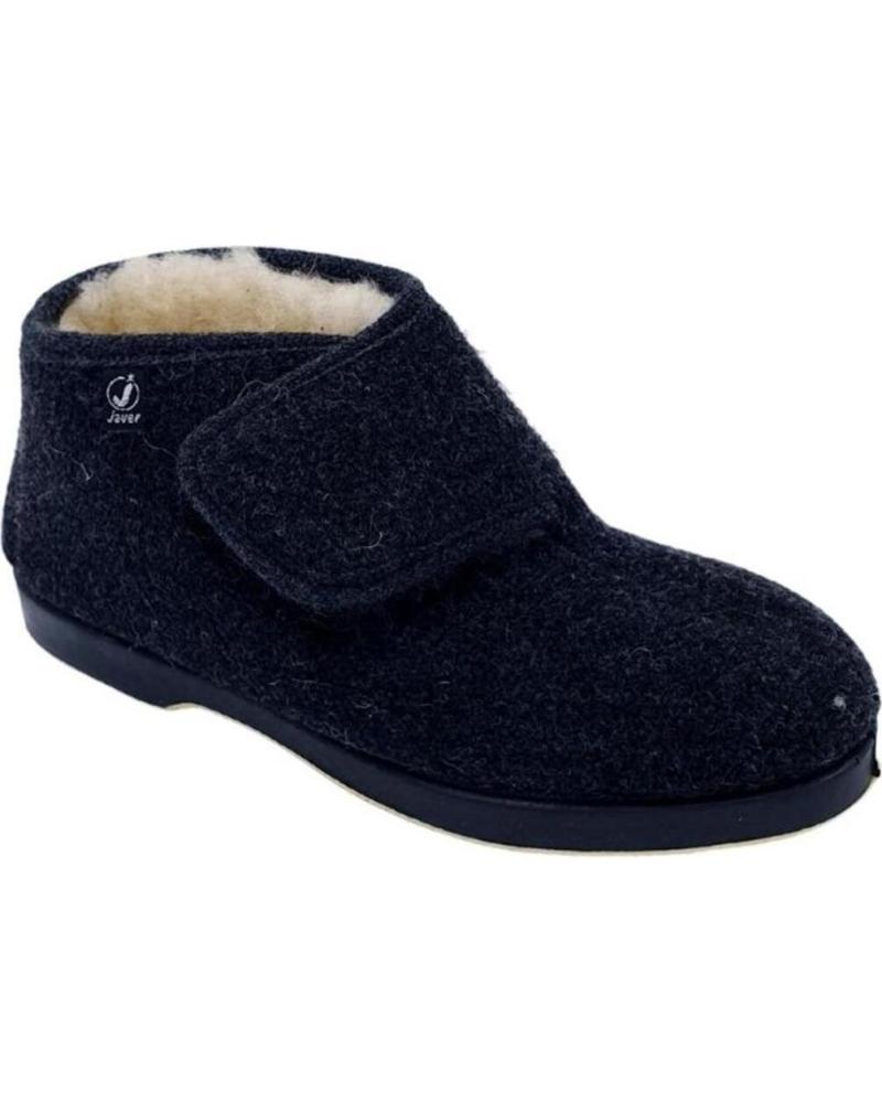 Calzado de casa de Mujer JAVER ZAPATILLAS OTONO-INVIERNO 18765 NEGRO