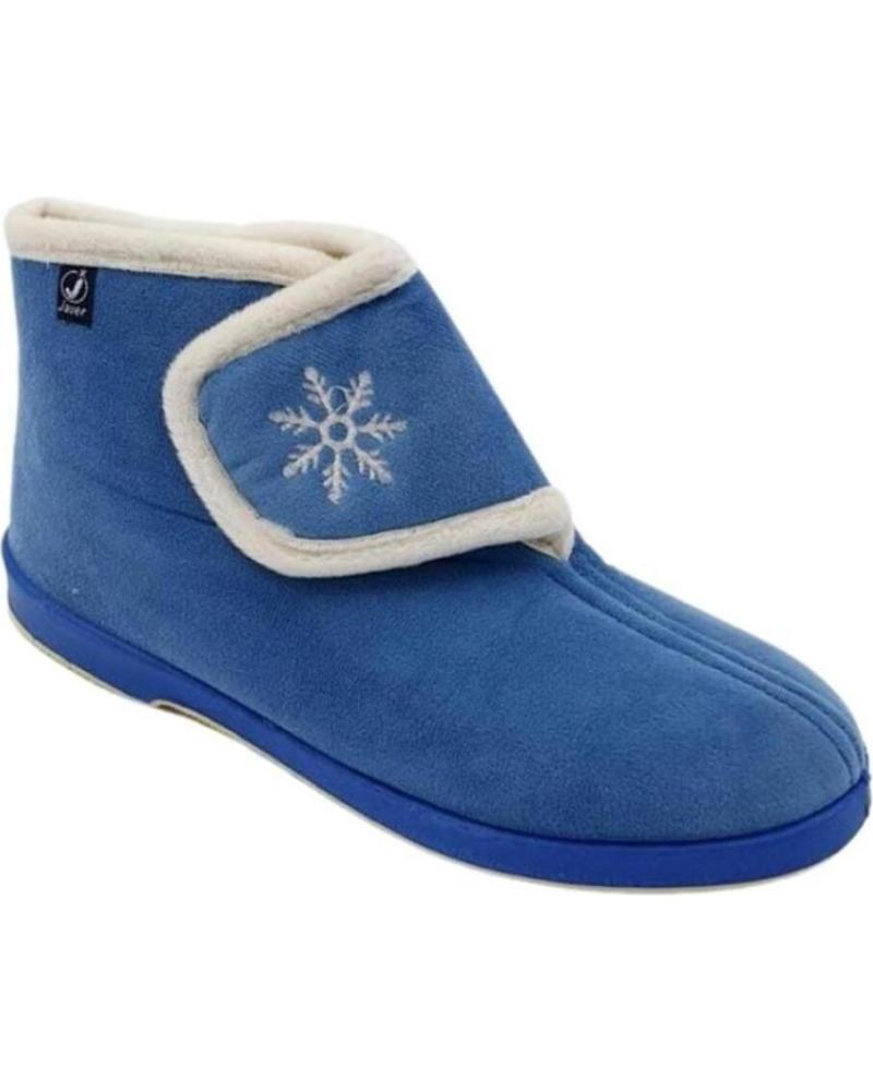 Calzado de casa de Mujer JAVER ZAPATILLAS OTONO-INVIERNO VARIOS 126 AZUL CLARO
