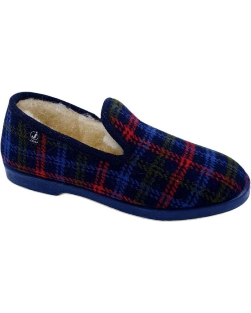 Calzado de casa de Mujer JAVER ZAPATILLAS 106 LANA VARIOS 15881 AZUL