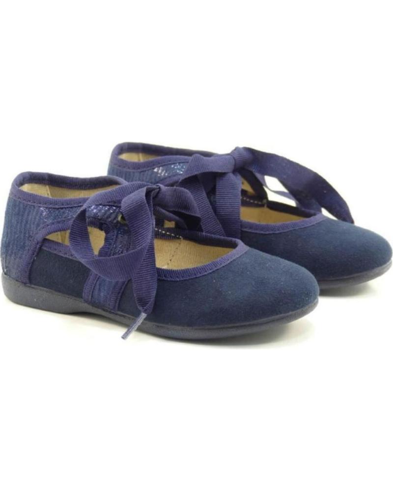 Zapatos de Niña BATILAS MERCEDITAS Y BAILARINAS MARINO