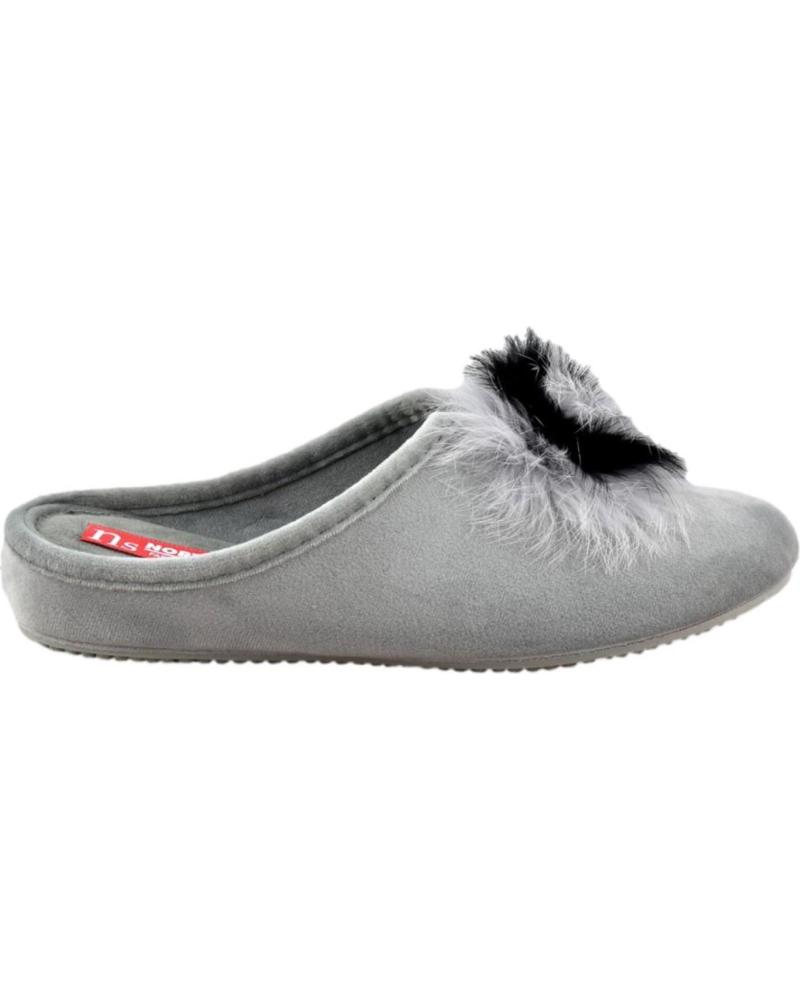 Calzado de casa de Mujer NORTEÑAS NORTENAS 1266467 ZAPATILLAS DE CASA MUJ GRIS