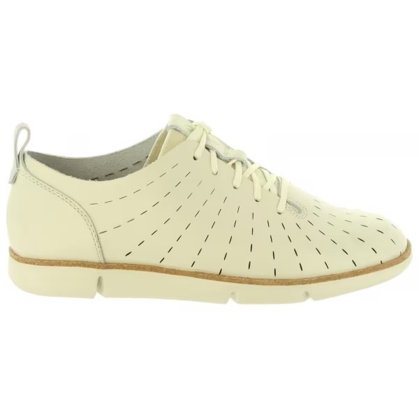 Clarks 26132529 Tri Etch White Leather