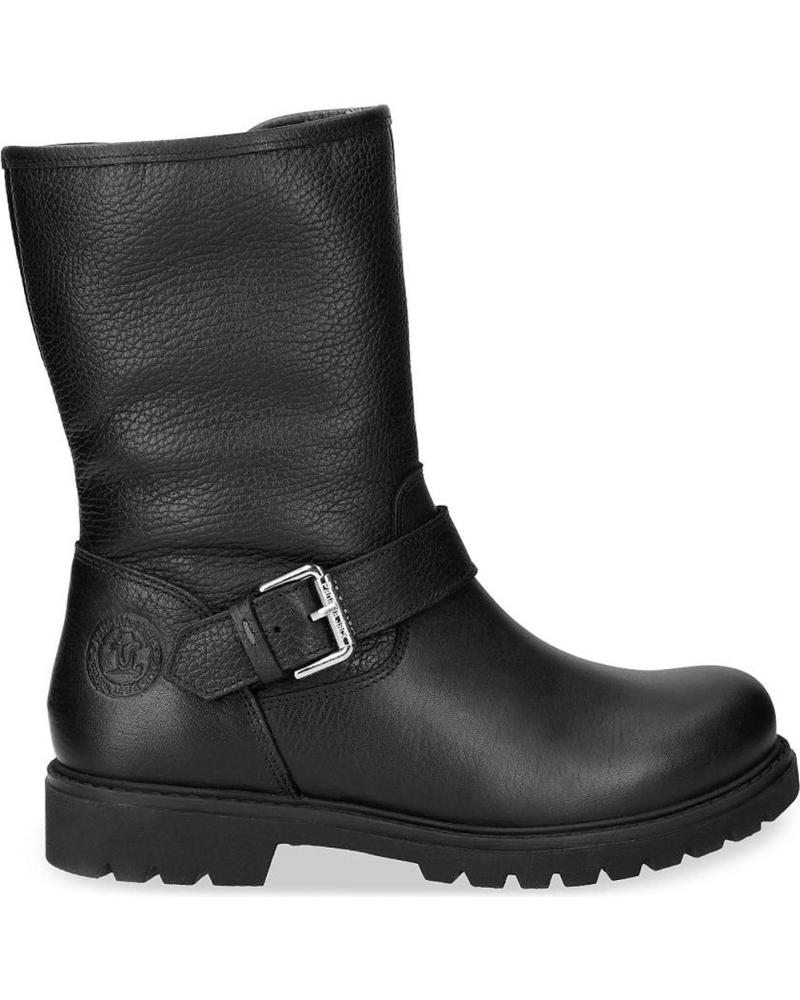 Botas de Mujer PANAMA JACK SINGAPUR B22 NAPA GRASS NEGRO