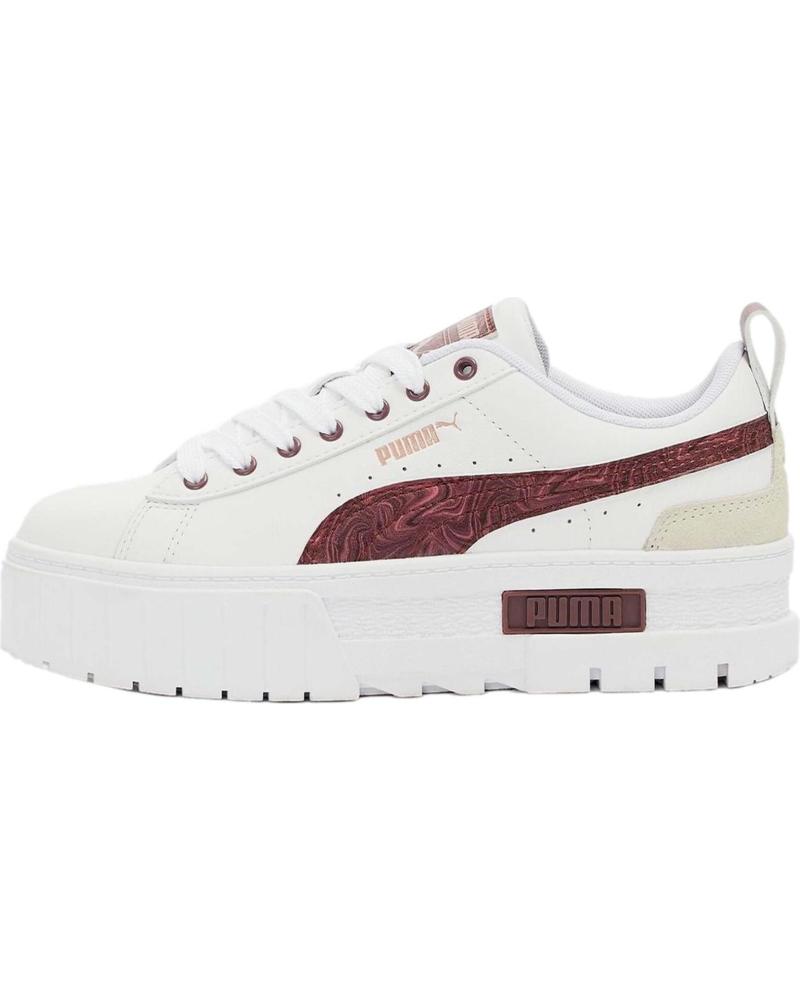 Deportivas de Mujer y Niña y Niño PUMA ZAPATILLAS MAYZE SWIRL WNS BLANCO