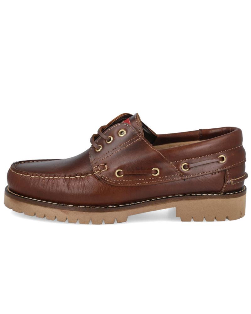 Sapatos de Homem EDWARDS EDWARD´S 1400C EXTRALIGHT ZAPATOS NAUTI MARRON