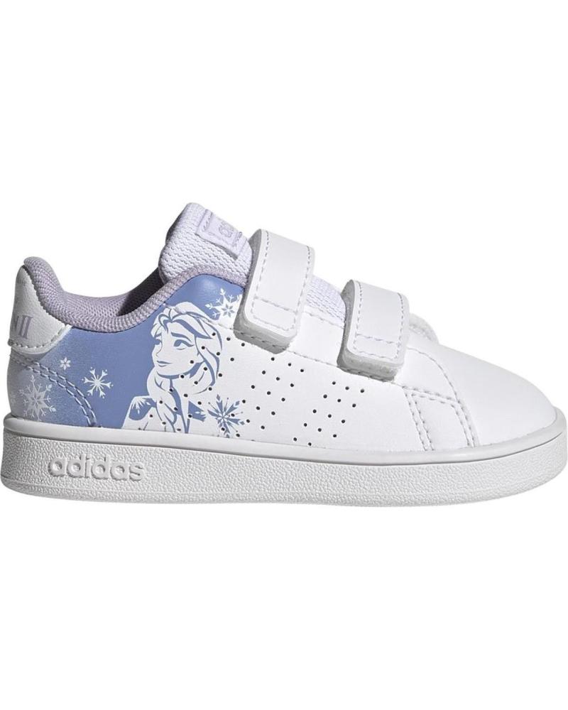 Deportivas de Niña ADIDAS DEPORTIVOS ADVANTAGE FZ3221 BLANCO