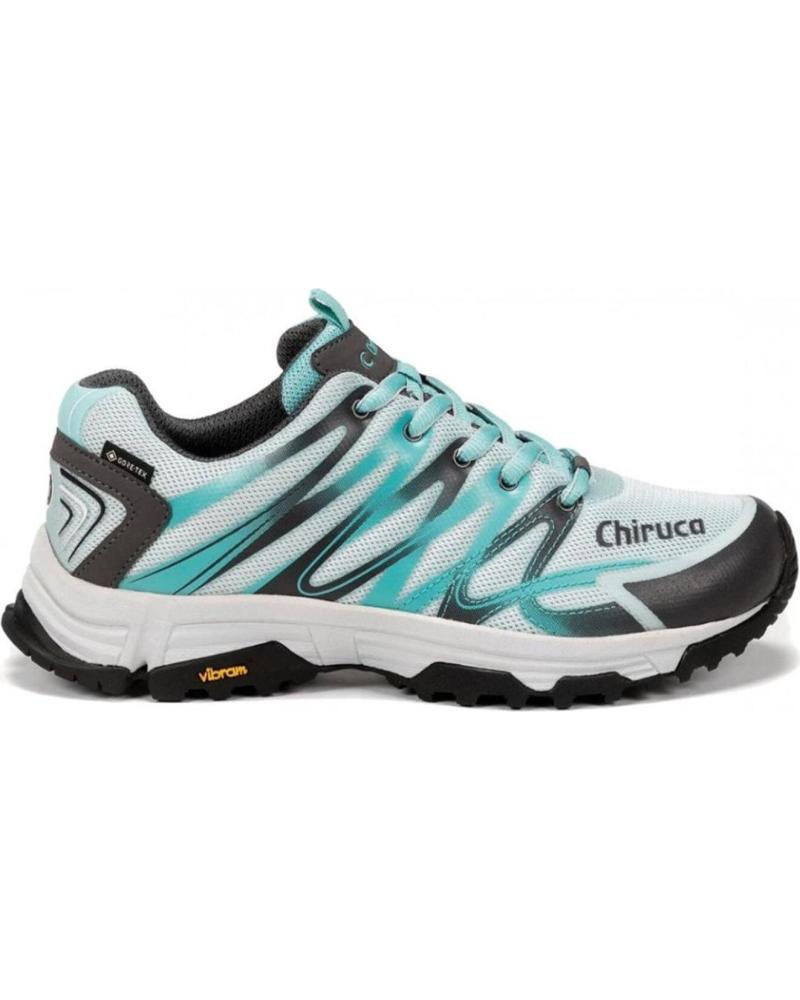 Zapatillas deporte de Mujer CHIRUCA MOBNTANA MARBELLA -TURQUESA 4493611 GRIS