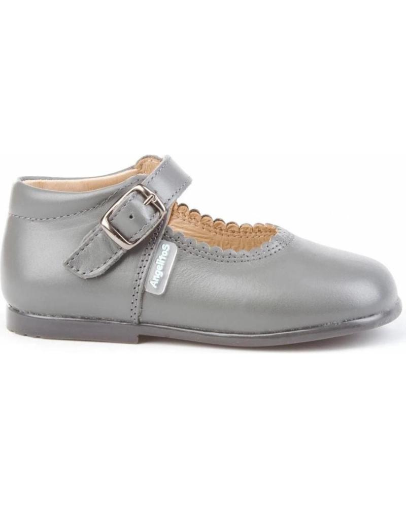 Zapatos de Niña ANGELITOS ZAPATO NINA MERCEDITAS 500 VARIOS 18009 GRIS