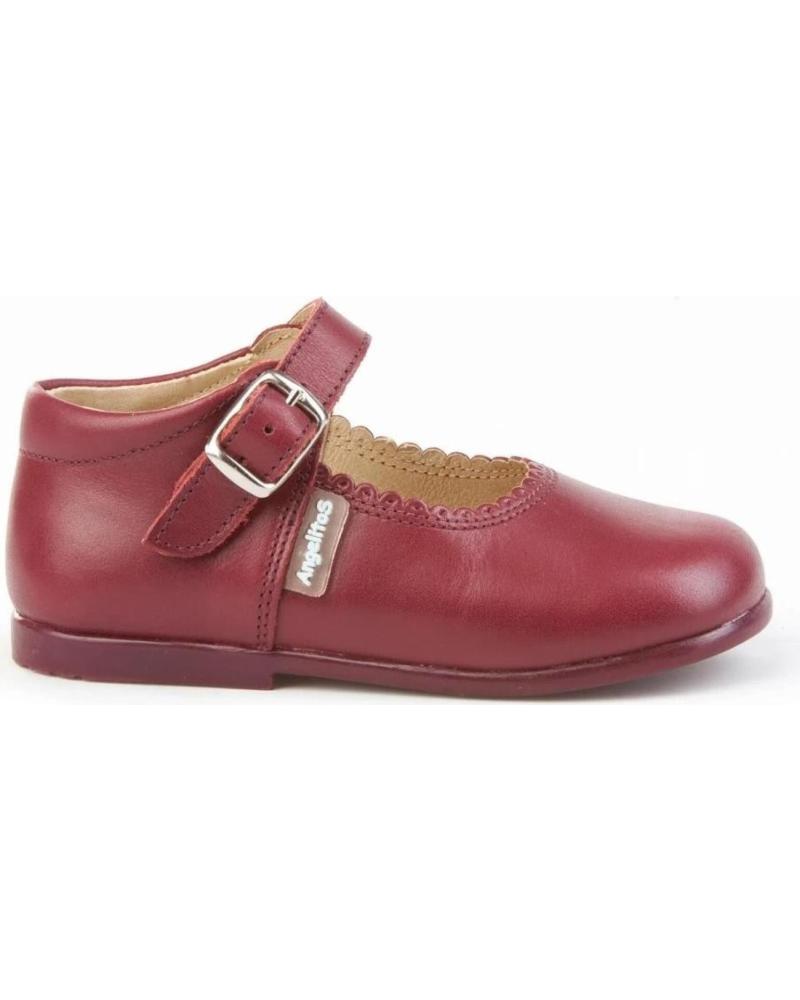 Zapatos de Niña ANGELITOS ZAPATO NINA MERCEDITAS 500 VARIOS 18009 BURDEOS