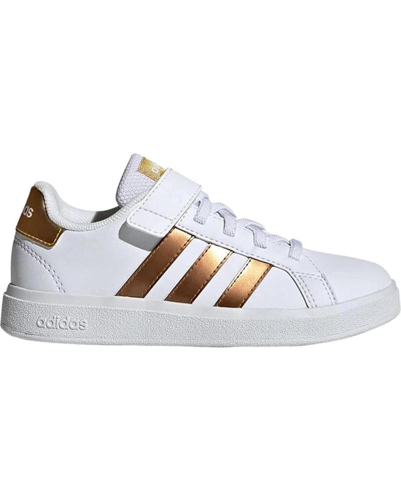 ADIDAS ZAPATILLAS GRAND COURT 2.0 GY2577 BLANCO DORADO BLANCO