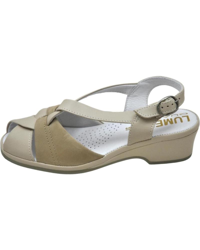 Sandalias de Mujer LUMEL 4X-487 MATE SANDALIA ANATOMICA ANCHO ESPECIAL MUY COM SAND 964-194