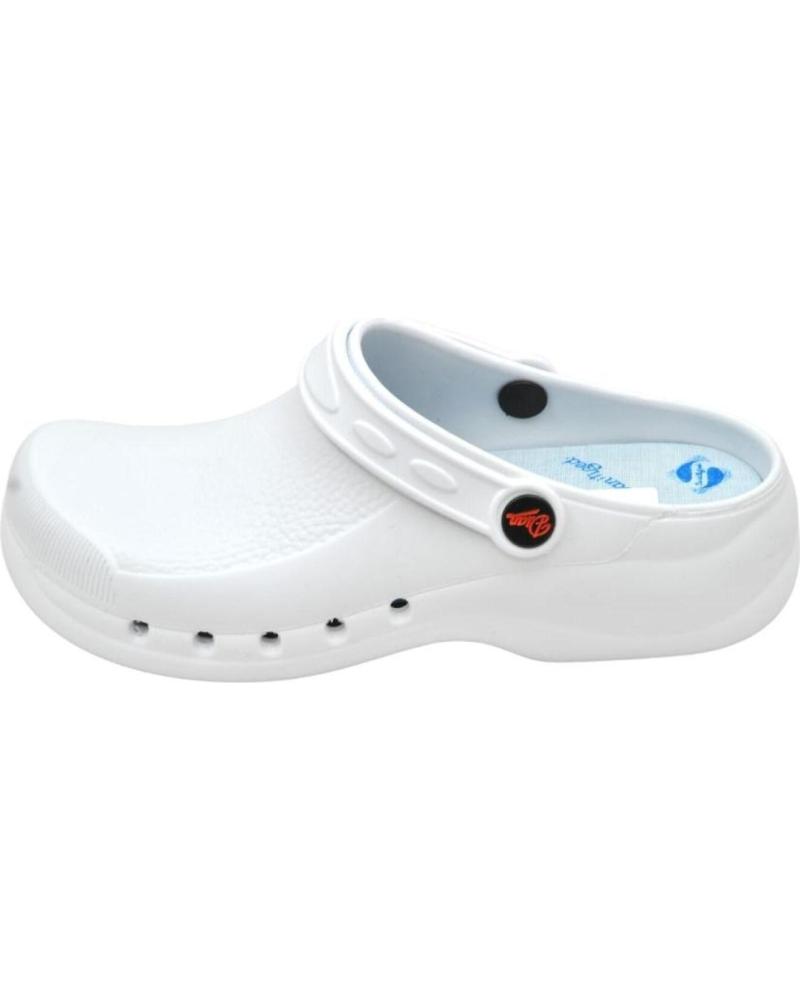 Tamancos de Mulher e Homem DIAN EVA PLUS ZUECO UNISEX PARA PLANTILLAS BLANCO