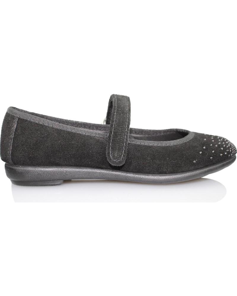 Bailarinas de Niña VUL-LADI VULLADI SERRAJE CAN NINA BAILARINA COMODA 6408 NEGRO