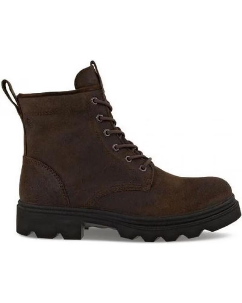 Ecco Botines Hombre 214714 Grainer M Brown
