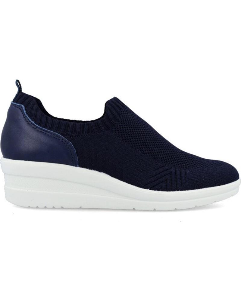 Zapatos de cuña de Mujer IMAC ZAPATILLAS AZULES CASUAL 02751-009 BLU-BLU TESS