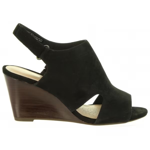 Clarks 26131851 Raven Black Sde