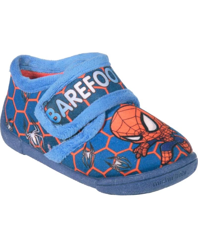 Michu Zapatillas de Casa Spiderman 2642 Azul