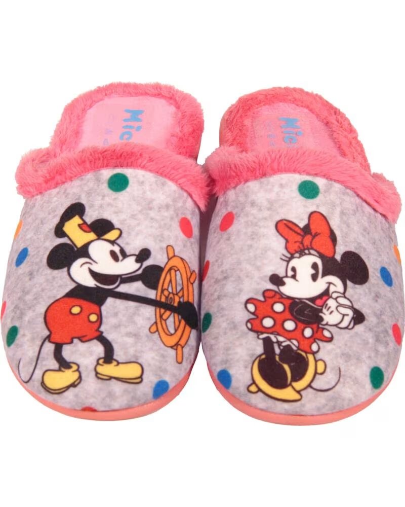 Michu Zapatillas de Casa Mickey y Minnie 7182 Rosa