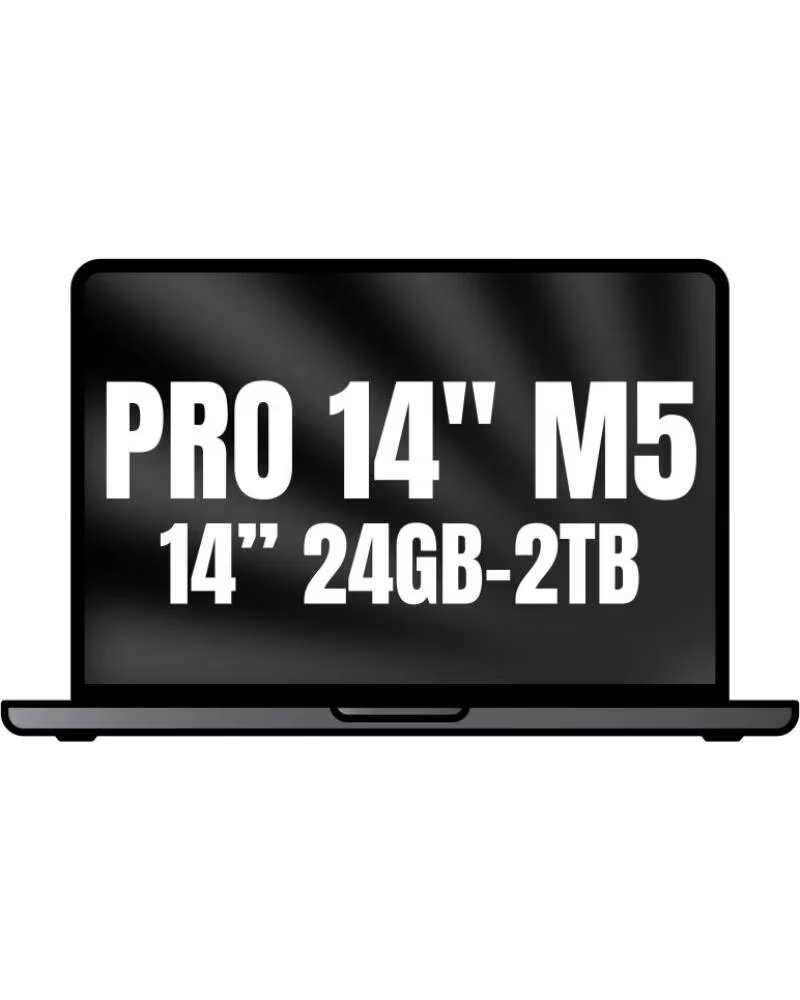 Apple Macbook Pro 14 M5 18-CORE Cpu 24GB 2TB Ssd 20-CORE Gpu Negro Espacial