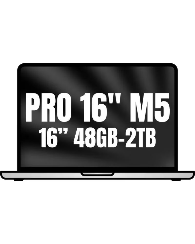 Apple Macbook Pro 16 Pulgadas M5 Max 18-CORE Cpu 48GB 2TB Ssd 40-CORE Gpu Plata