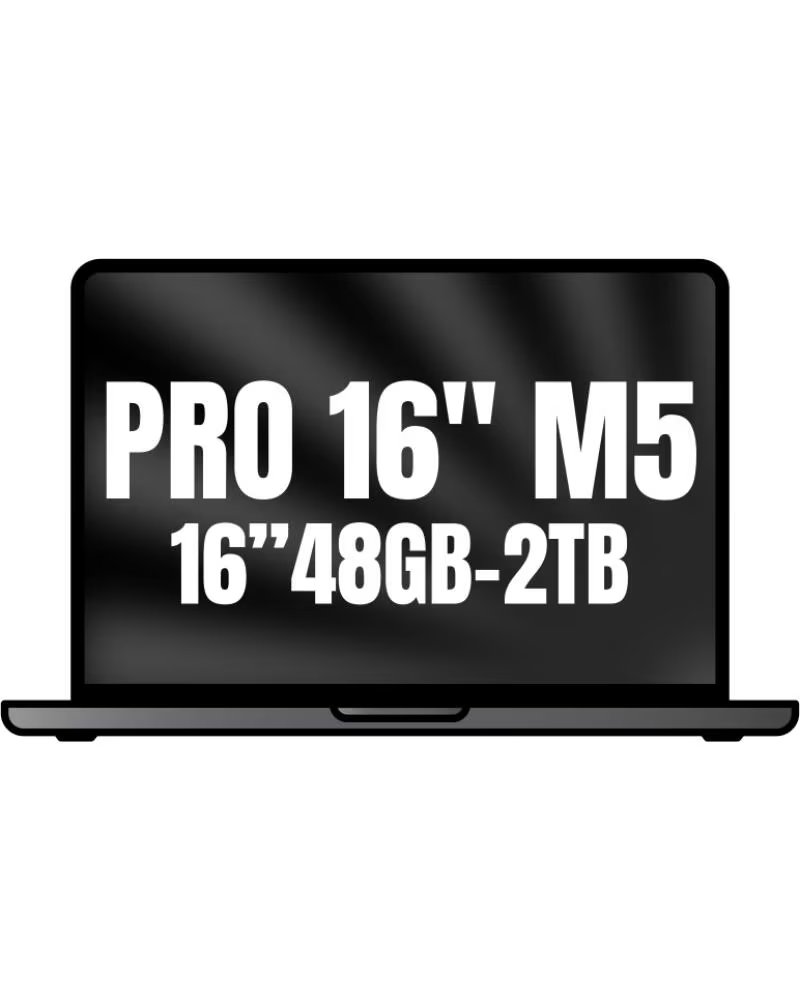 Apple Macbook Pro 16" M5 Max 18-CORE Cpu 48GB 2TB Ssd 40-CORE Gpu Negro Espacial