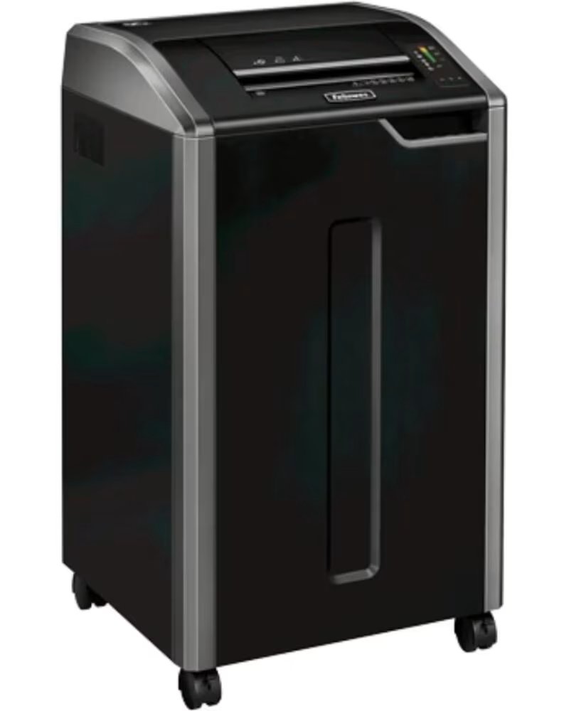 Fellowes Destructora 425I - Corte en Tiras de 58 Mm Negra