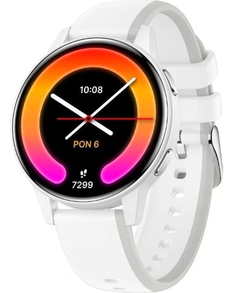 Smartwatch Forever Igo Watch 4 JW-600 Amoled 1,28 Pulgadas Bluetooth 53 IP67 Blanco