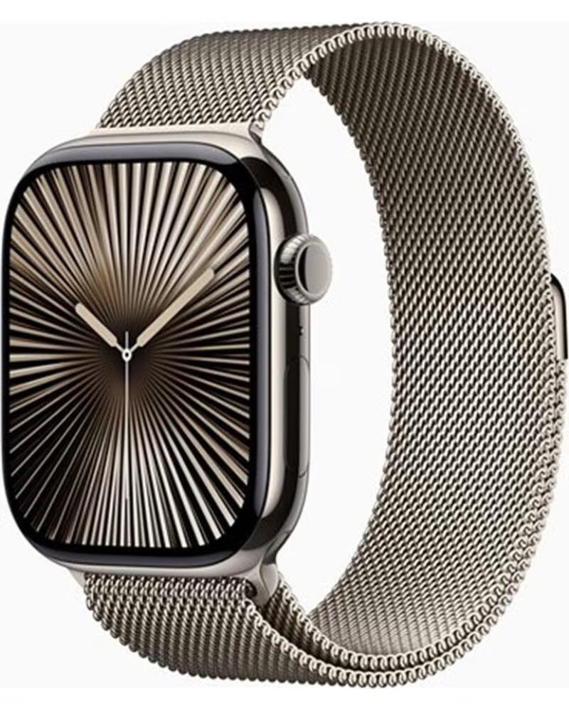 Apple Watch Series 10 Gps Cellular 46 Mm Titanio Natural Milanese Loop S/m