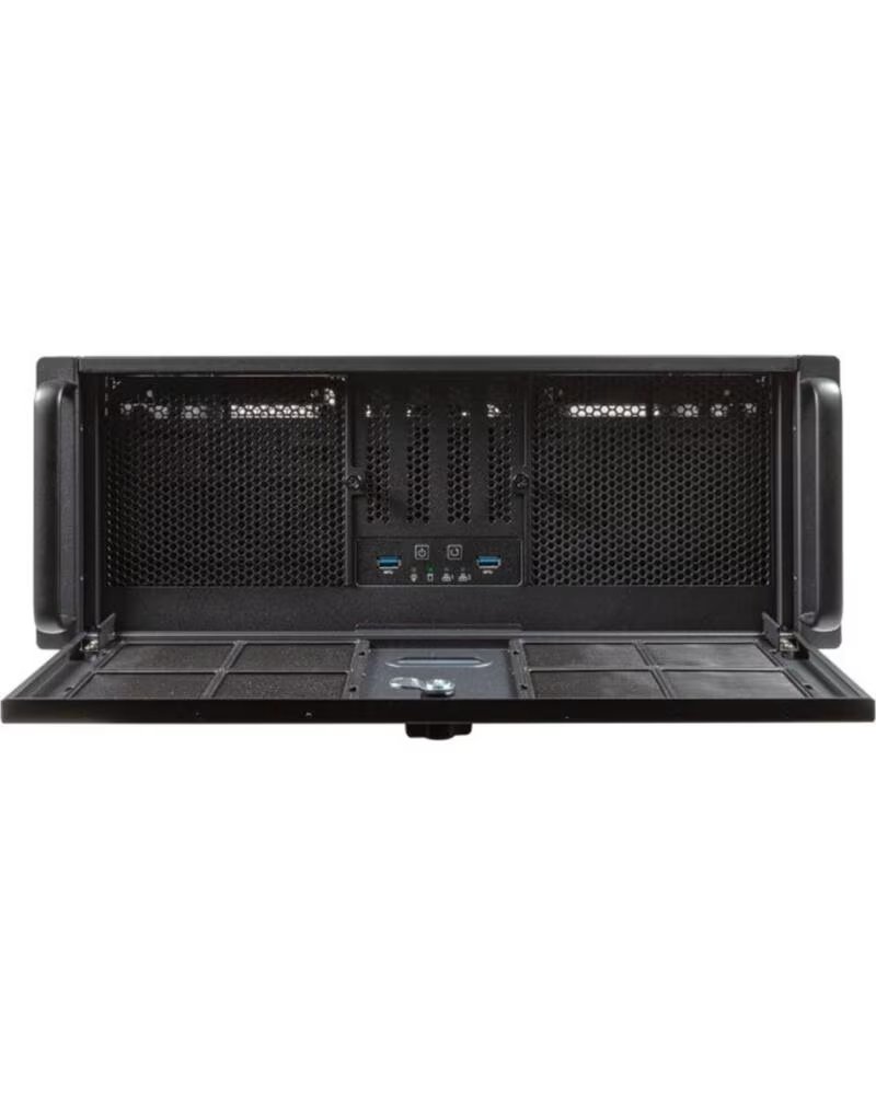 Unykach Caja Rack 4u 19 Pulgadas Plata