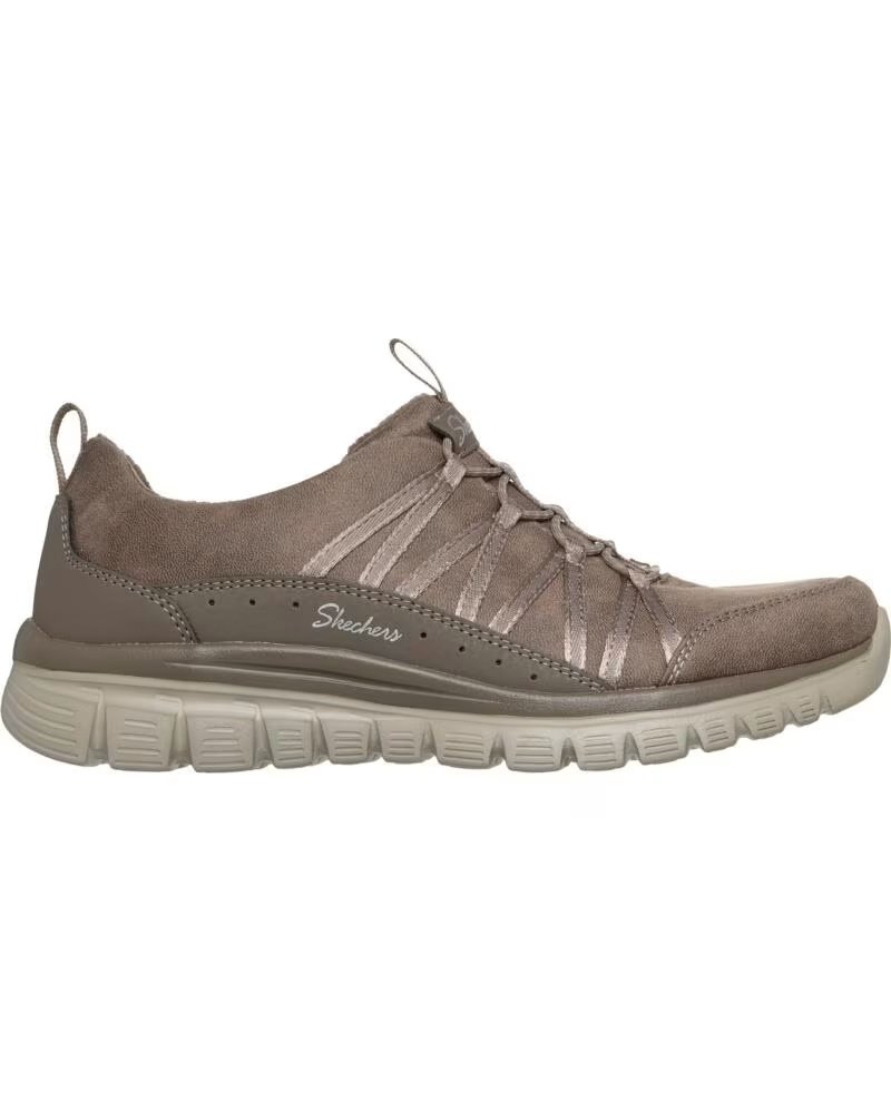 Skechers Zapatillas Deportivas Mujer 100889 Dktp Taupe