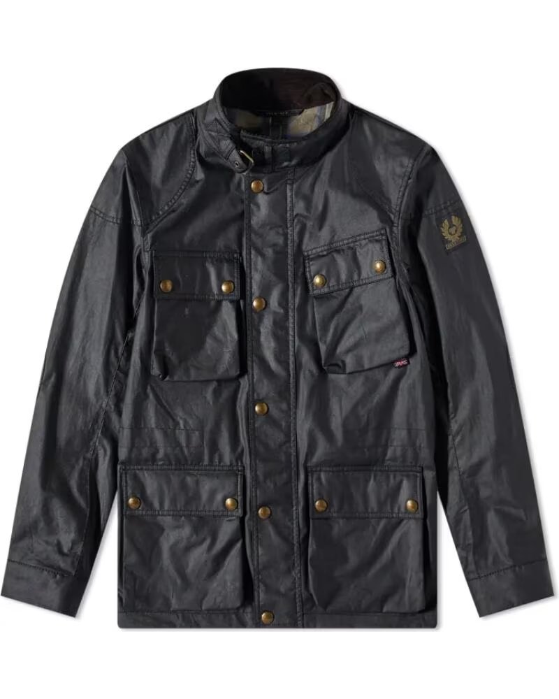 Belstaff Chaqueta Encerada Belstaff Fieldmaster Black
