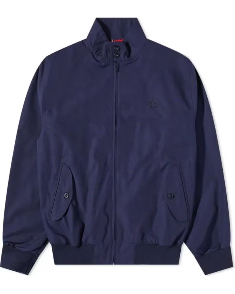 Chaquetas y Abrigos Fred Perry Made In England Harrington Jacket Navy