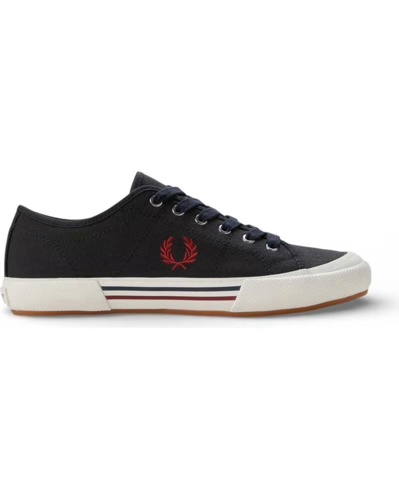 Zapatillas Fred Perry B708 Vintage Tennis Canvas B2332 T55 Navy
