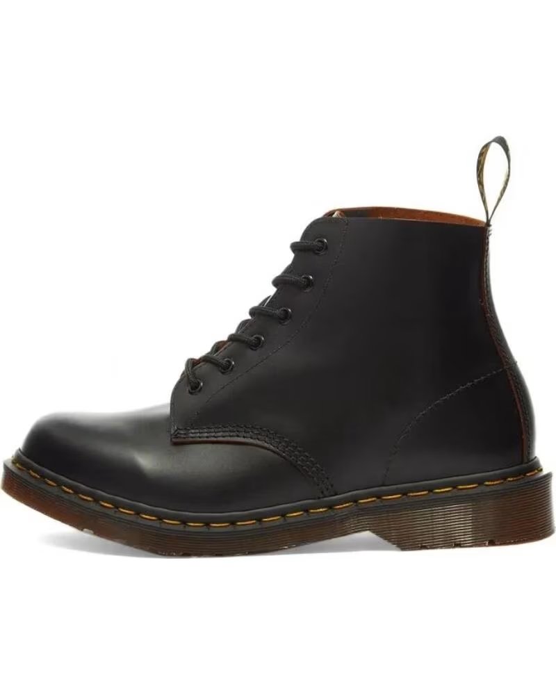 Dr Martens Vintage 101 Botas de Piel Made In England Negro Black