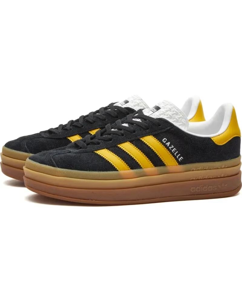 Zapatillas Adidas Gazelle Bold IE0422 Core Black Gold