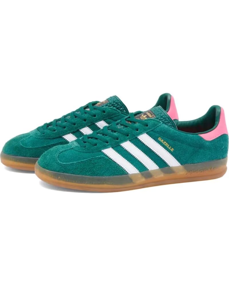 Adidas Gazelle Indoor Zapatillas IG5929 Dark Green Woman