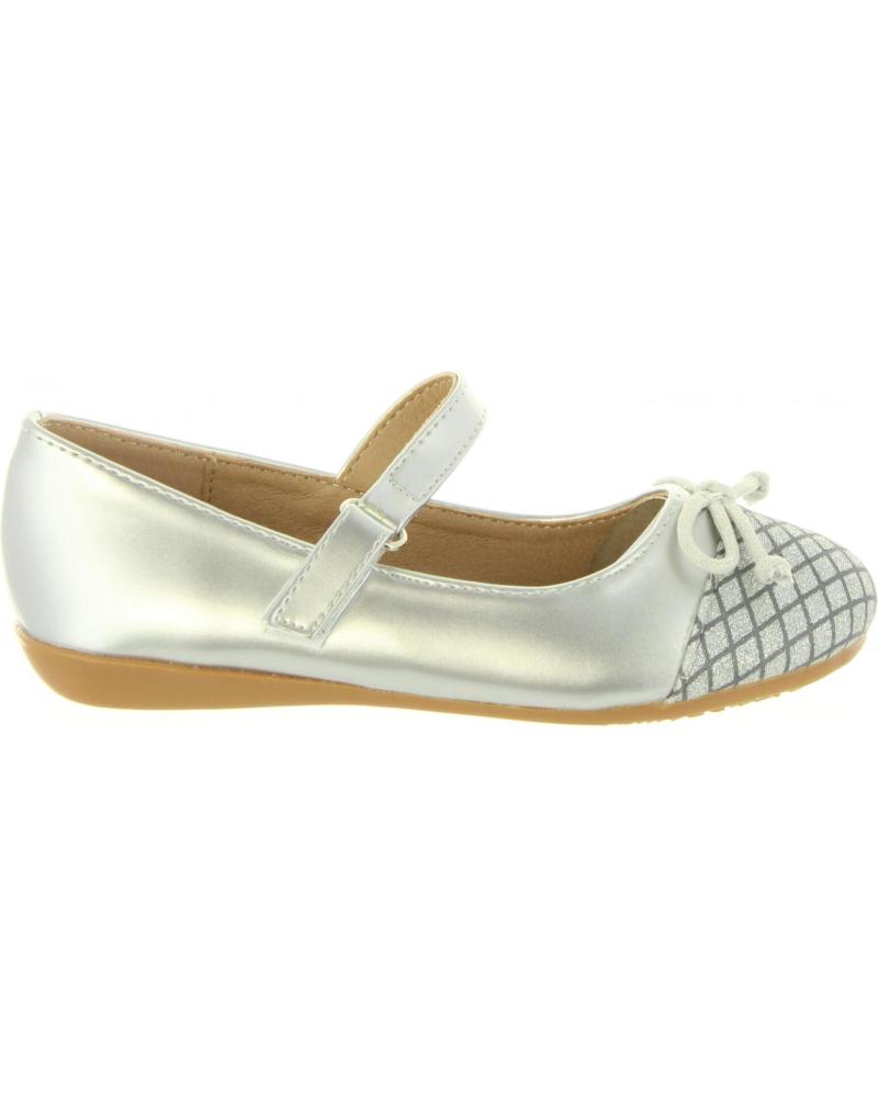 Bailarinas de Niña DESTROY K115530 PLATA