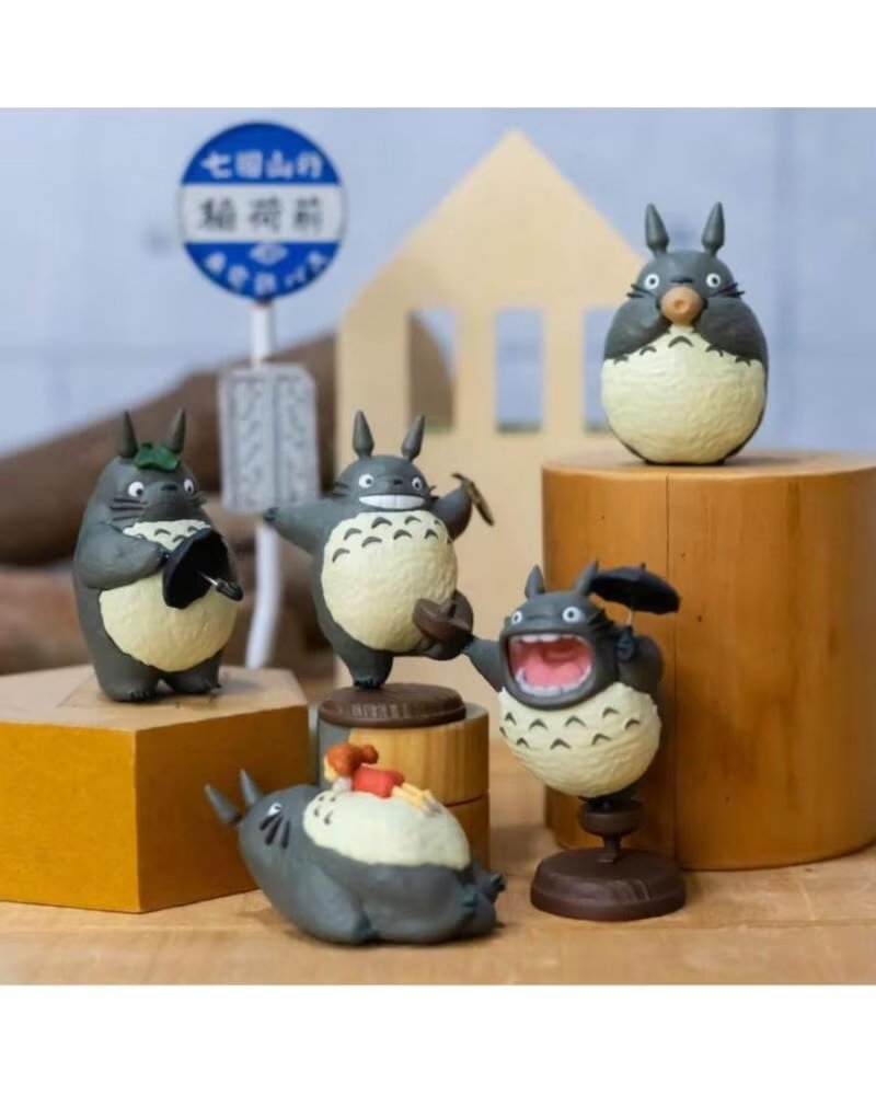 Semic Studios Totoro Surtido 6 Figuras Mi Vecino Pose Collection