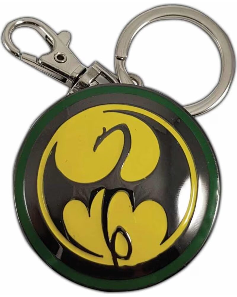 Semic Studios Llavero Metálico Marvel Logo Iron Fist