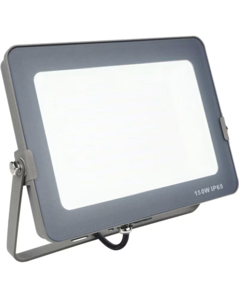 Silver Foco Proyector Led IP65 150W 5700K Luz Frãa 12000LM Gris
