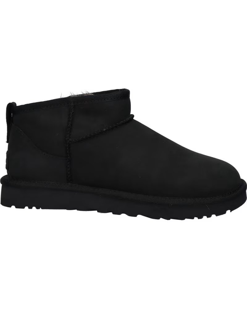 Ugg 1184556 W Classic Ultra Mini Nubuck Black