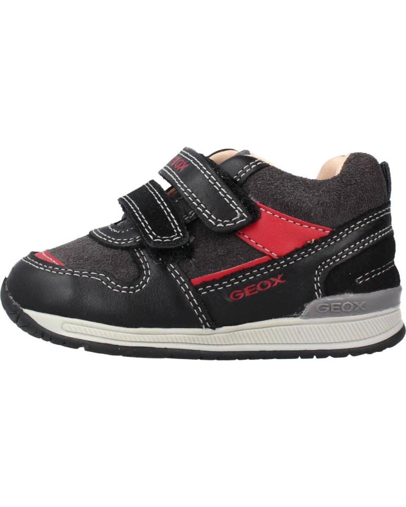 Zapatillas deporte de Niño GEOX B RISHON BOY NEGRO