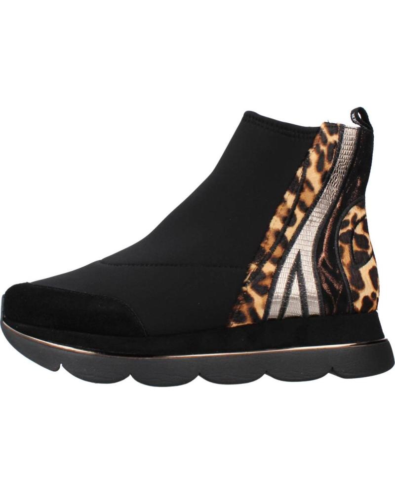 Botines de Mujer CAFENOIR C1DB9880 NEGRO