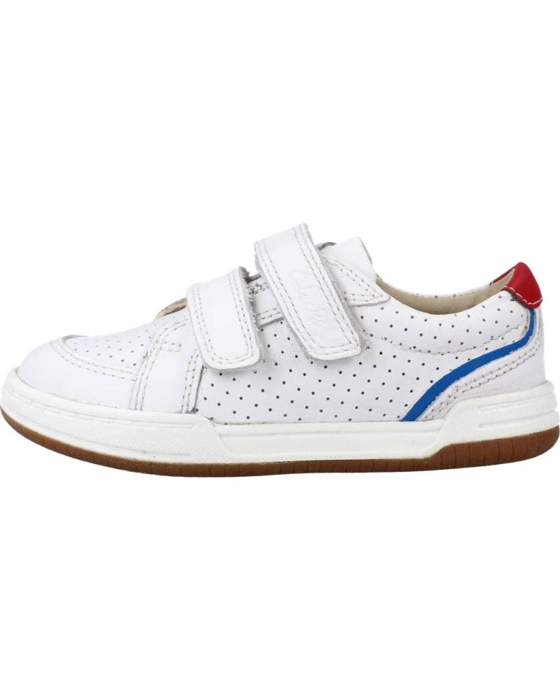 Deportivas de Niño CLARKS FAWN SOLO T BLANCO