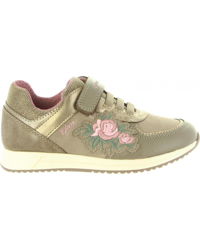 Zapatillas deporte de Niña GEOX J846FB 0AU54 J JENSEA C5005 DK BEIGE