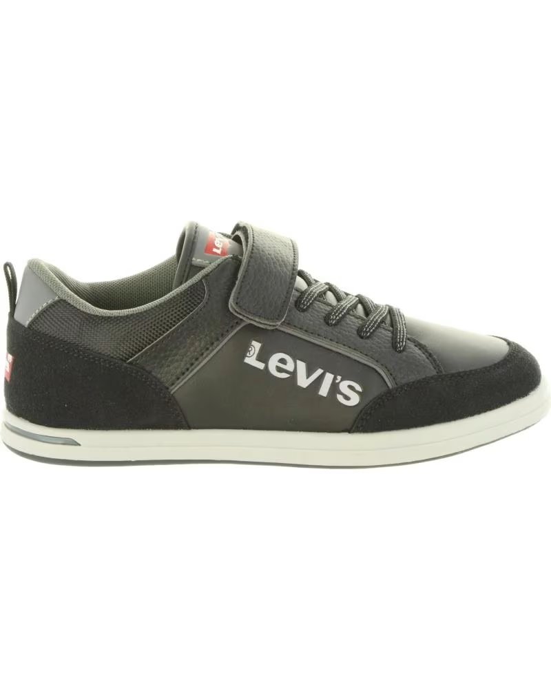 Deportivas de Niña y Niño Levis VCHI0010S Chicago 0132 Black Ch Grey