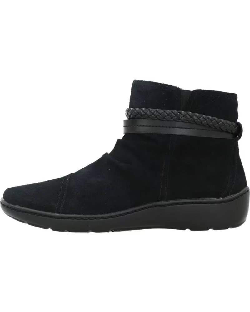 Clarks Cora Braidboot Negro