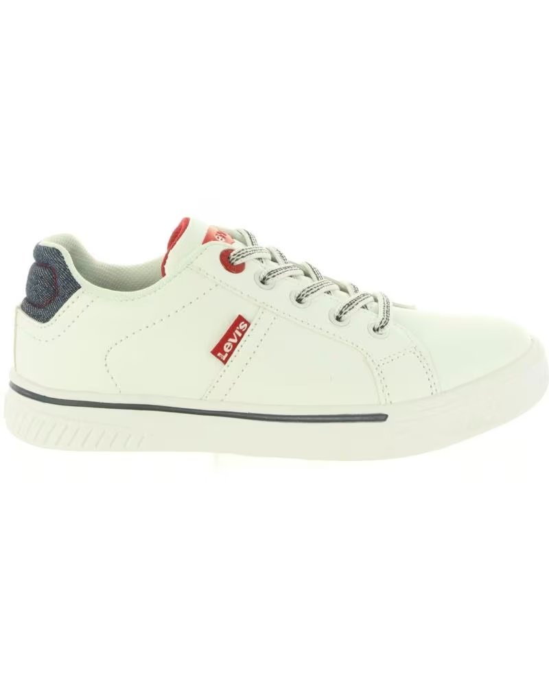 Zapatillas Deporte de Niña y Niño Levis VFUT0020S Open 0061 White