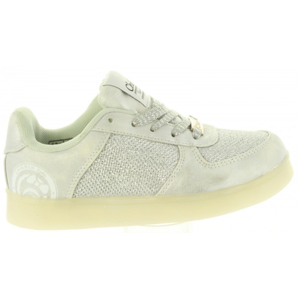 Zapatillas deporte de Niña CHIKA10 ALUCES 03 PLATA
